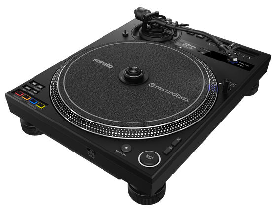 Professional direct drive turntable with DVS control