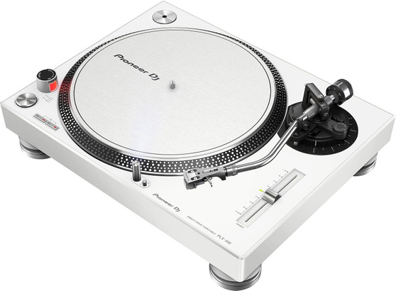 Pioneer PLX-500-K Direct-Drive Turntable — high-torque motor with USB recording for vinyl and DJ use, professional DJ turntable