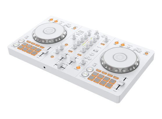 Pioneer DJ DDJ-FLX4 Digital DJ Controller — compact 2-channel DJ controller with Smart Fader, Smart CFX, Bluetooth and USB-C connectivity for rekordbox and Serato DJ Lite.