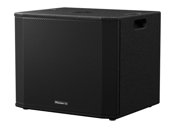 Pioneer DJ XPRS1182ST 18 inch active subwoofer — 4000W Class D powered bass speaker with plywood enclosure for professional PA systems