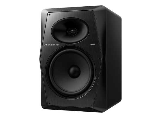 Pioneer DJ VM-80 8 inch powered studio monitor — 120W active speaker with aramid cone woofer and DSP control