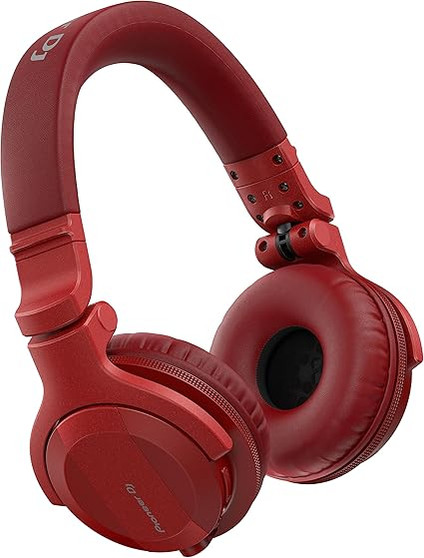 Pioneer DJ HDJ-CUE1 DJ Headphones with Bluetooth - Red