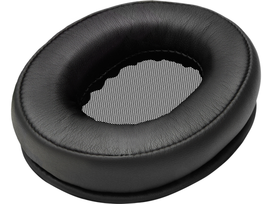 Pioneer HC-EP0401 Leather Ear Pads — replacement leather cushion pair for HRM-6 studio monitor headphones, snug-fit design for comfort and isolation