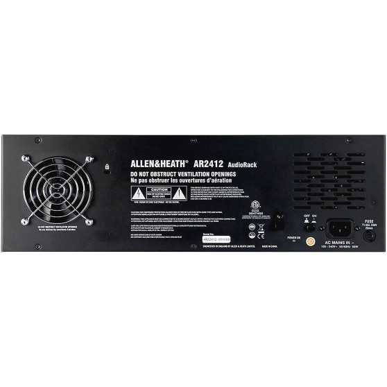 Allen & Heath AR2412 24x12 Digital Stagebox Expander | For Qu, SQ & Avantis Mixers