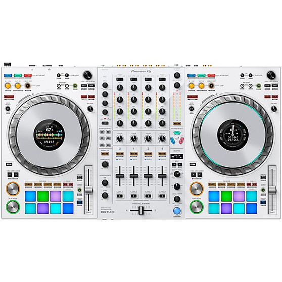 Pioneer DJ DDJ-FLX10 4-deck DJ Controller - White Pioneer DJ DDJ-FLX10 4-deck DJ Controller - White