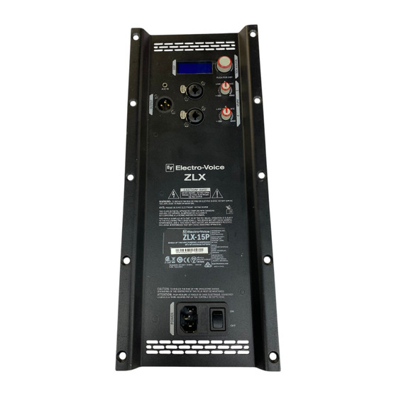 Electro-Voice ZLX-15P amplifier module — OEM 1000W Class D replacement amp assembly