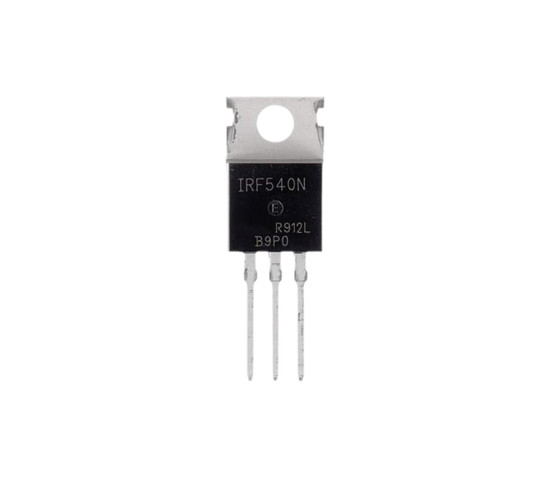 IRF540N 100V 27A MOSFET transistor for amplifier and power supply repair.