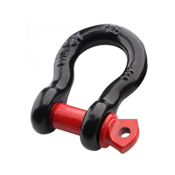 Heavy-duty 1/2 inch forged steel D-ring shackle