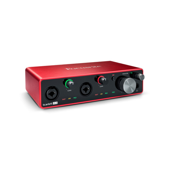 Focusrite Scarlett 4i4 3rd Gen USB Recording Interface
