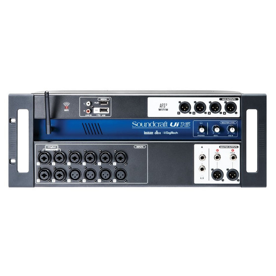 Soundcraft Ui16 16-channel digital mixer with wireless Wi-Fi control