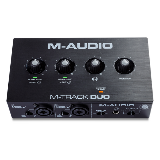 M-Audio M-Track Duo USB Audio Interface