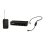 Shure BLX14 PGA31 Wireless Headset System — professional wireless mic with bodypack transmitter and receiver