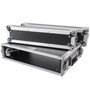 ProX X-2UE 2U Deluxe Effects Rack — portable audio gear storage solution with 2U rack space, 14-inch depth, sturdy handles, durable construction, ideal for mixers, effects processors, and professional audio equipment.