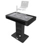 ProX XZF-DJCT BL Control Tower DJ Stand w/ 1 Laptop Arm, Travel Cases for Pioneer XDJ-XZ, DDJ-1000 SRT, RANE ONE, and SX3 | Bla
