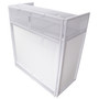 Portable ProX Vista DJ booth for mobile DJs, weddings, and live events.