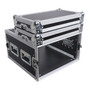 ProX T-6RSS professional 6U rack case with recessed handles and butterfly latches