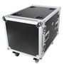 ProX T-10RSS24 professional amplifier rack case with Honeycomb Digital laminated finish