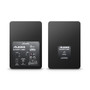 Alesis Elevate 5 MKII Powered Studio Monitors — matched pair of 5-inch reference speakers with silk-dome tweeters, flat frequency response, bass boost switch, and front headphone jack for home and project studios