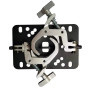 ProX XT-CDF12 Dual Clamping &amp; Folding Plate for Moving Heads
