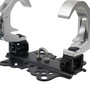 ProX XT-CDF12 moving head clamp system — heavy-duty dual clamp folding plate designed for touring and production use