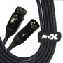 ProX XC-MIC25 25 Ft. Balanced XLR-F to XLR-M High Performance Microphone Cable