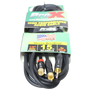ProX XC-CMR15 15 Ft. Unbalanced 1/8" (3.5mm) Mini TRS-M to Dual RCA-M High Performance Audio Cable