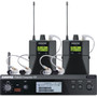Shure PSM 300 Twin-Pack Pro Wireless In-Ear Monitor Kit (G20: 488 to 512 MHz)