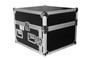 6U Rack x 10U Top Mixer DJ Combo Flight Case