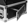 6U Rack x 10U Top Mixer DJ Combo Flight Case