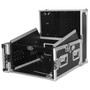 6U Rack x 10U Top Mixer DJ Combo Flight Case