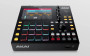 The compact MPC One features an integrated sampler, sequencer, 7″ touchscreen, 16 velocity-sensitive RGB-backlit pads and four endless encoder Q-Link controls.