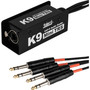 Talent K9-Mini TRS Cat 5 Audio Snake — compact 4-channel TRS to CAT5 snake for reducing cable clutter in live sound setups
