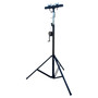AUVI AT-014 lighting crank stand extended with square T-Bar for mounting DJ lighting fixtures