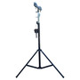 AUVI AT-014 lighting crank stand extended with square T-Bar for mounting DJ lighting fixtures