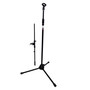 ProX T-MIC01 Tripod Mic Stand — adjustable boom mic stand with 32" tripod base, heavy-duty clutch, and included microphone clip for stage or studio.