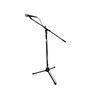 ProX T-MIC01 Tripod Mic Stand — adjustable boom mic stand with 32" tripod base, heavy-duty clutch, and included microphone clip for stage or studio.