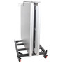 ProX Rolling Stage Cart — steel dolly for moving stage panels and platforms