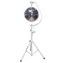 ProX X-MB20STAND mirror ball stand — white free-standing hook with motor for 20 inch disco ball