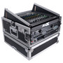 ProX 4U Rack x 10U Case  for Top Mixer DJ