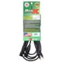 ProX XC-DRXM10 Unbalanced Dual RCA-M to Dual XLR3-M Audio Cable