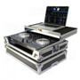 ProX X-DDJSB3 LT Flight Case for Pioneer DDJ-SB3 &amp; DDJ-400 Digital Controller W/Sliding Laptop Shelf