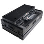 Black Honeycomb Digital™ ProX DJ controller case with 1U rack space.