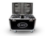 AUVI Mini Wash 280 Watts Moving head set of 4 with Case