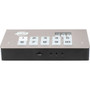 Professional DMX lighting control interface compatible with Windows and Mac for stage and DJ lighting systems.