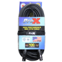 ProX XC-DMX100 DMX cable — 100 ft 3-pin DMX male to female high-performance lighting control cable