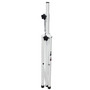 ProX T-SS28P White Heavy-Duty All Metal Speaker Tripod Stand Set of 2