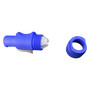 PowerCON blue locking AC connector — NAC3FCA cable plug for secure power distribution connections