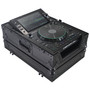 Flight Case for Pioneer CDJ-3000 DJS-1000 Denon SC6000 PRIME Large Format CD-Media Player Black on Black