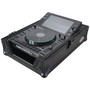 Flight Case for Pioneer CDJ-3000 DJS-1000 Denon SC6000 PRIME Large Format CD-Media Player Black on Black