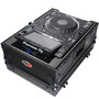 Flight Case for Pioneer CDJ-3000 DJS-1000 Denon SC6000 PRIME Large Format CD-Media Player Black on Black
